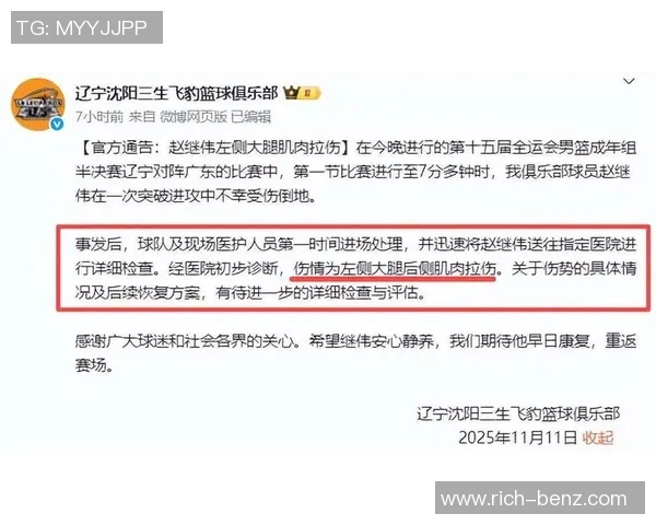 赵继大卫-詹姆斯因伤离场,广东宏远球迷心疼不已